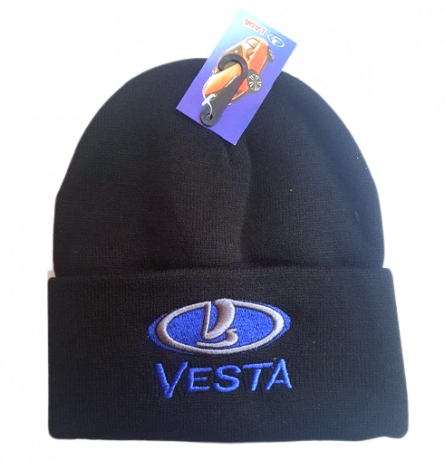 Шапка зимняя Vesta с отворотом цвет в ассортименте