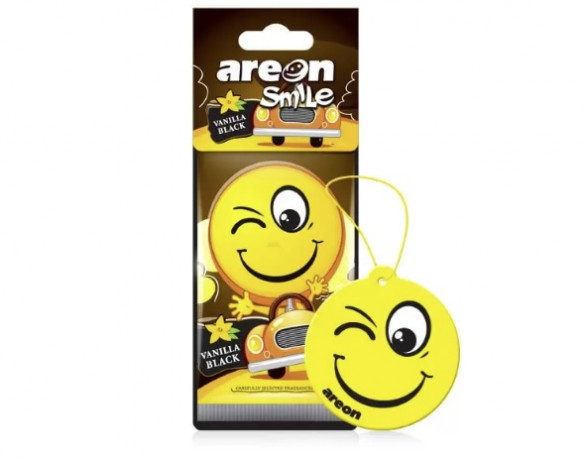 Ароматизатор AREON SMILE RING Vanilla Black