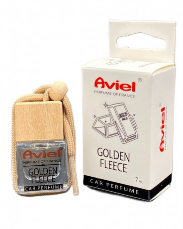 Ароматизатор подвесной AVIEL GOLDEN FLEECE флакон с деревянной крышкой 7 мл/10
