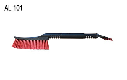 Щетка со скребком AL-101-(кор.12шт) чер-красн. RUS