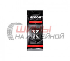 Ароматизатор AREON X-VERSION бумажный Strawberry (10шт), шт