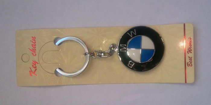 Брелок для ключей металл BMW