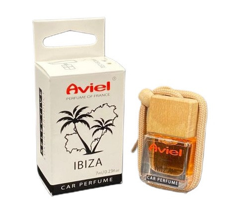 Ароматизатор подвесной AVIEL IBIZA флакон с деревянной крышкой 7 мл/10