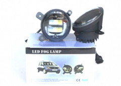 Фары противотуманные Калина, Гранта, Ларгус LED KA314-YW, выпуклое стекло (двухрежимные) 202203, шт