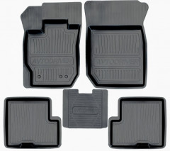 Коврики салона Nissan Almera NEW 2013 год (из 4-х)  (Jet) Avtodriver, компл