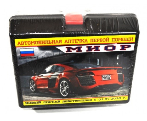Аптечка автомобильная "Миор" н/о