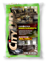 Салфетка из микрофибры 80х100 CITY UP CA-112XL NICE FLOORR, шт