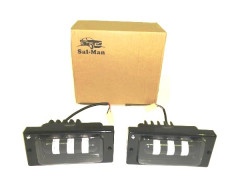 Фары противотуманные Ваз 2110 2*30W 3 линзы 9600lm (LED) ''Sal-Man'' (Оригинал) 00944, пар