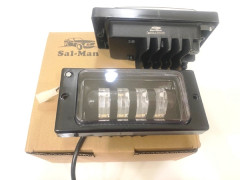 Фары противотуманные Ваз 2110 2*40W 4 линзы (LED) 9600lm ''Sal-Man'' (Оригинал) 00991, пар