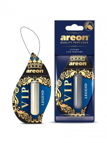 Ароматизатор подвесной гелевый AREON LIQUID VIP Legend, 5 мл /блок 24/