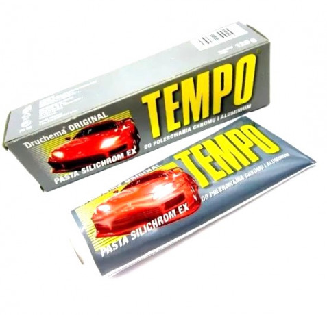 Паста  TEMPO ORIGINAL  (серая) для хромированных деталей