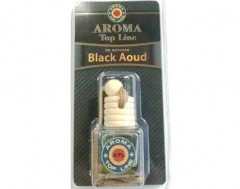 Ароматизатор подвесной  TOP LINE №004 Black деревянная крышка, шт