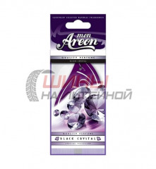 Ароматизатор AREON MON бумажный Black Crystal (10шт), шт