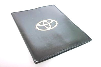 Бумажник автоводителя кожа Toyota