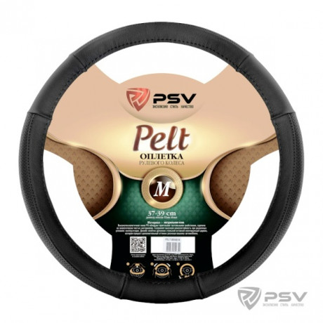 Оплётка  PSV PELT (ЧЕРНЫЙ) кожа натуральная М