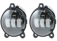 Фары противотуманные Ваз 2170 ПРИОРА  2*50W 3 линзы (LED) Sal-Man  00162, пар