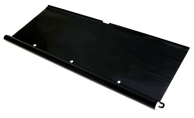 Шторка RS-64 (BK-15) 64*130см  на присосках Dark black  AVT5137