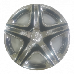Колпаки колёсные R 16 Дакар хром Super Blaсk зад  Star Ростов, пар