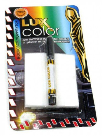 Восковой корректор LUX COLOR METAL черный