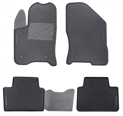 Коврики салона Daewoo Nexia СОТЫ борт (из 4х) Avtodriver