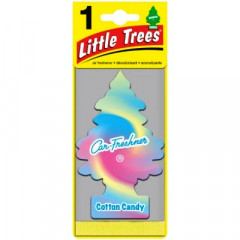 Ароматизатор LITTLE TREES Елочка COTTON CANDY (Сладкая Вата), шт