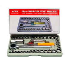 Набор головок AIWA 40 предметов, шт
