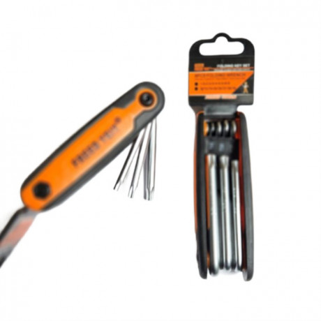Набор ключей TORX складной 8в1 FREED (разм. от Т9 до Т40)/12/144шт.  375008