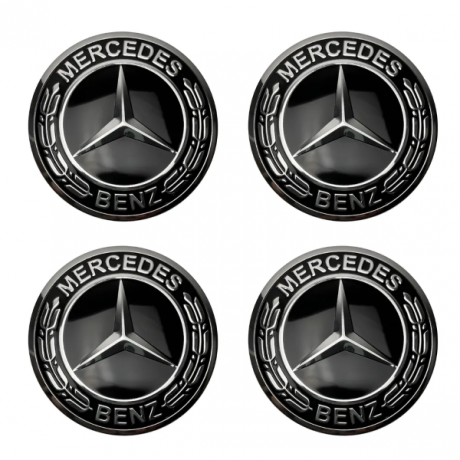 Наклейка на колесный диск d56  MERCEDES