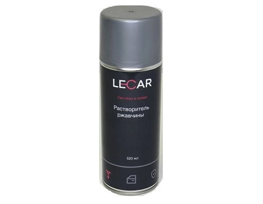 Растворитель ржавчины LECAR 520мл (аэрозоль)