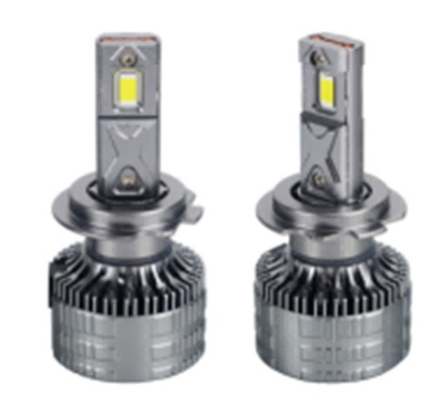 Лампы светодиодные A12-H7 с вентилятором 10-50V, 70W шт, 6000K, 3570 чип, 14000LM (компл 2 шт)