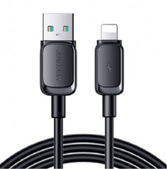 Кабель для зарядки Joyroom iphone S-A14  Lightning 1.2м 3A силикон черный, шт