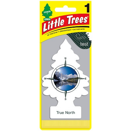 Ароматизатор   (США)   LITTLE TREES   Елочка  TRUE NORTH