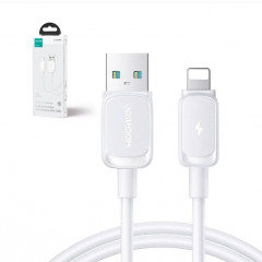 Кабель для зарядки Joyroom iphone S-A14  Lightning  1.2м 3A силикон белый, шт
