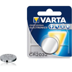 Батарейка литиевая дисковая CR2032 3V, VARTA LITHIUM упаковка 1 шт, шт